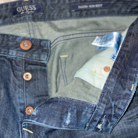 Slim Bootcut Blue Jeans - Picture 7 of 12